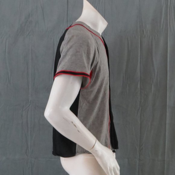 Chicago Bulls Baseball Jersey (VTG) - Big B by Starter - Youth Large - Picture 8 of 9